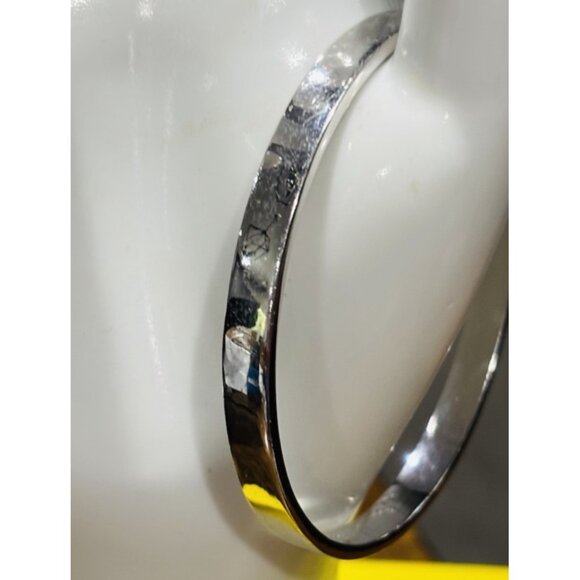 Kate Spade New York Take A Bow Bangle Bracelet, Silver - Picture 5 of 5